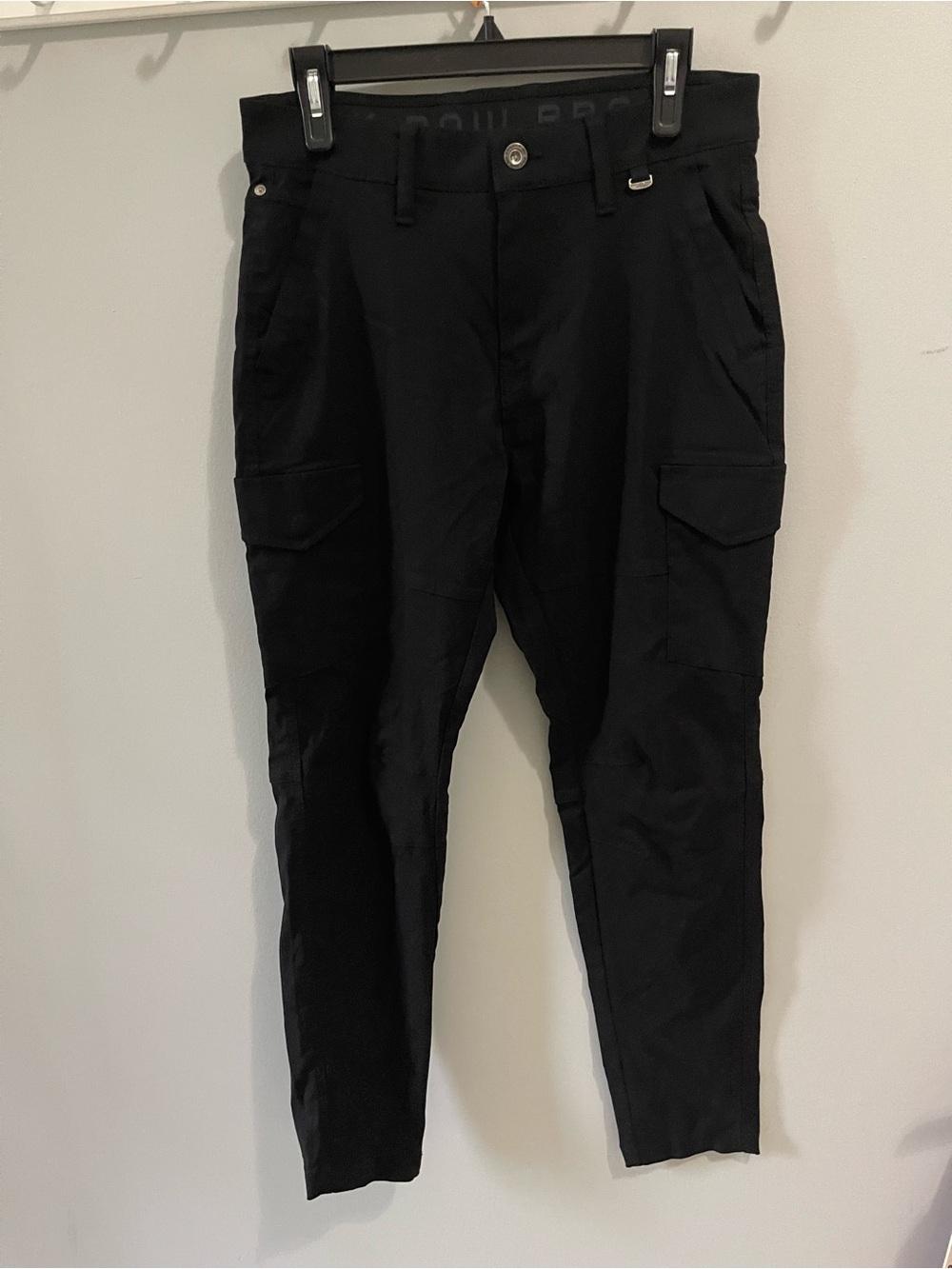 Projek Raw Mens Bungeeflex Cargo Pants black Classic Fit  144101 Size 30